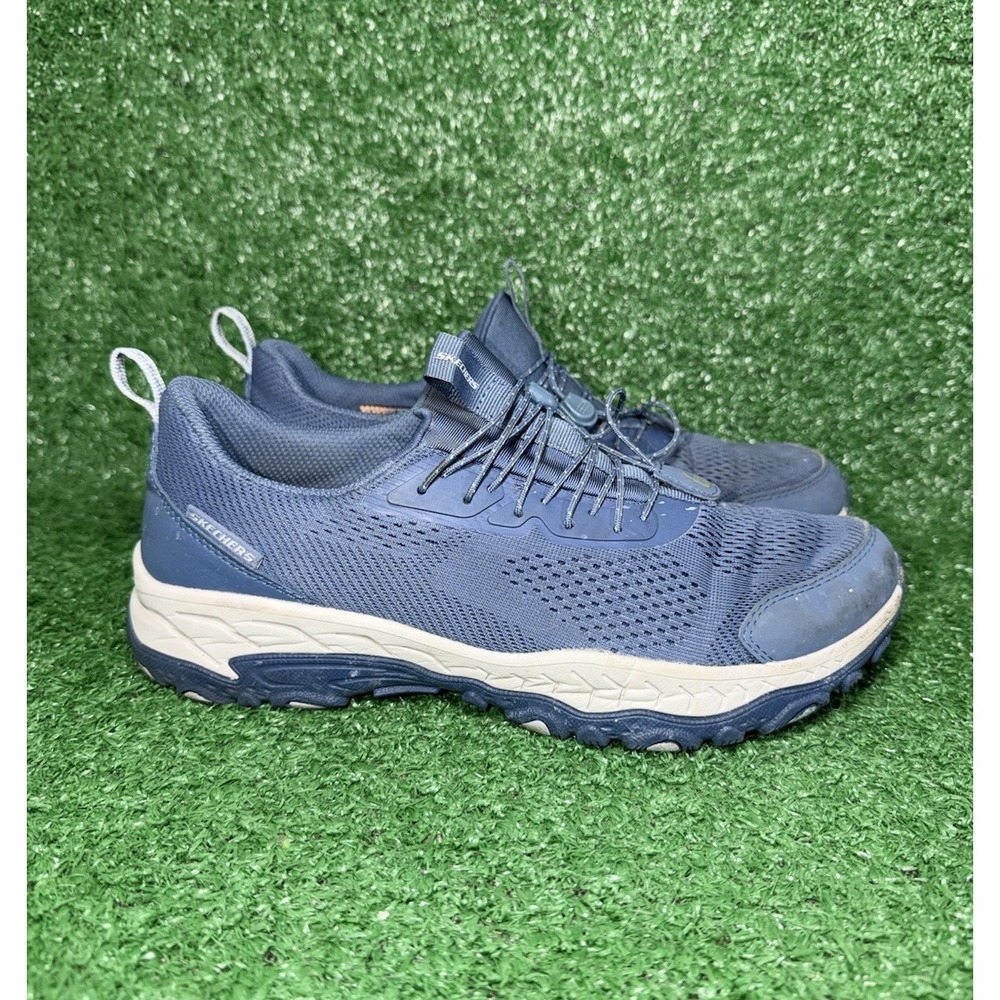 Skechers Womens Grand Peak Sport Trail Slip On Bungee Lace Shoe Sneaker Size 8.5